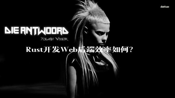 Rust开发Web后端效率如何？
